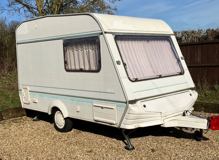 Abi Sprinter Gold 1997 350/2 2 Berth Touring Caravan with Awning
