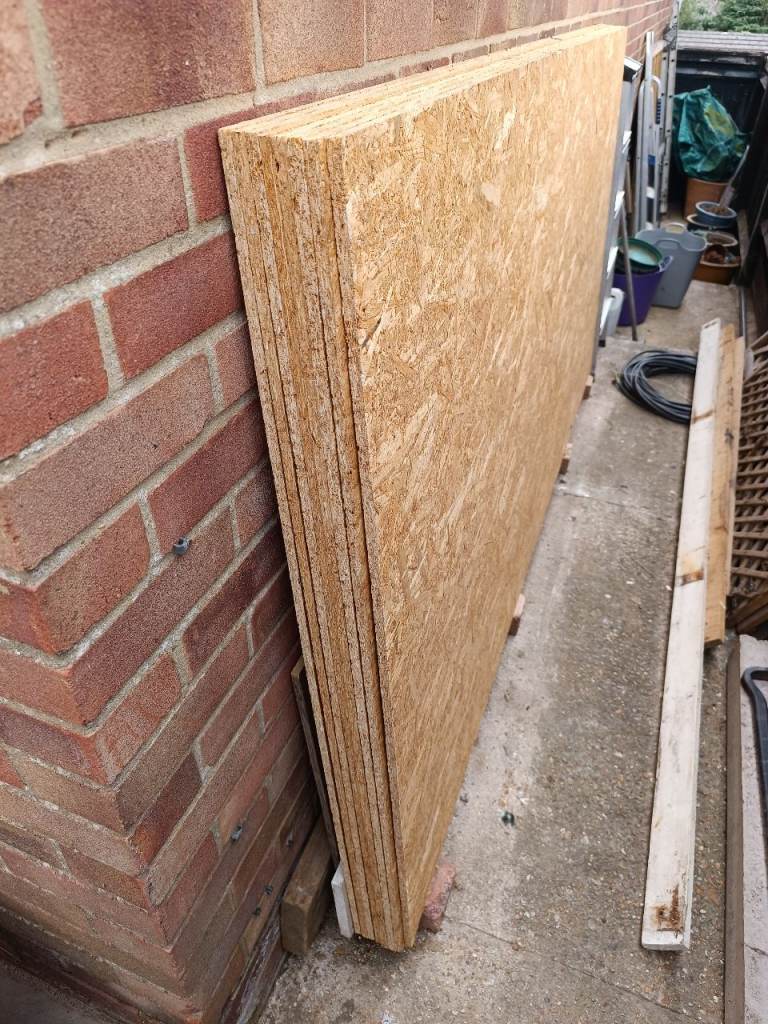 OSB Boards x 8- New, Ready for Projects