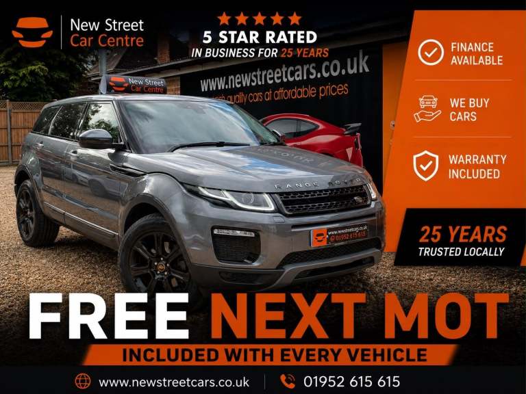 2018 Land Rover Range Rover Evoque 2.0 TD4 SE Tech 5dr Auto ESTATE DIESEL Automatic
