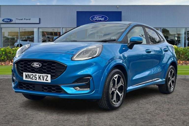 2025 Ford Puma 1.0 EcoBoost Hybrid mHEV ST-Line 5dr DCT ** Sync 4 - Bluetooth / USB Connec Hatchb...
