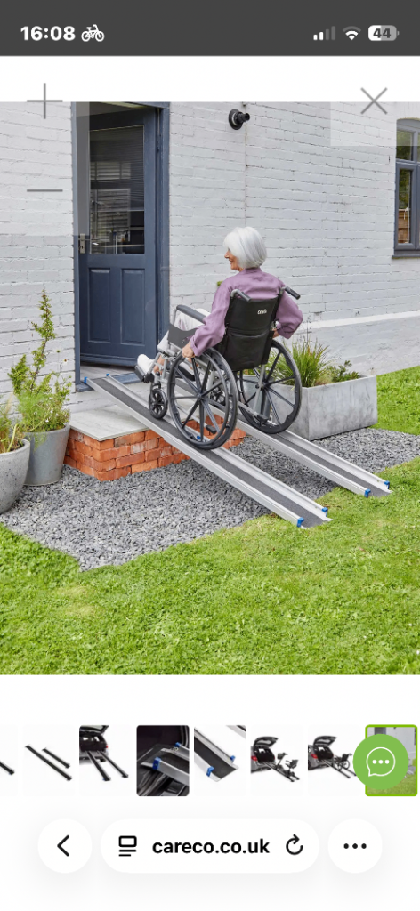Stepless Telescopic Wheelchair Ramps – Good Condition