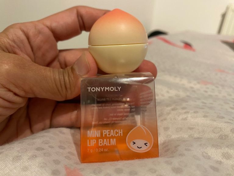 TONYMOLY Mini Peach Lip Balm