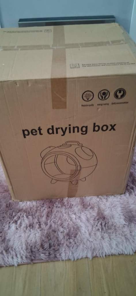 New, Sealed 1000 Watt Heavy Duty Smart Pet Dryer Box For Dogs & Cats Fast Drying Grooming 