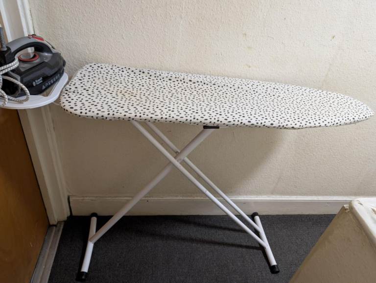 Large ironing board.