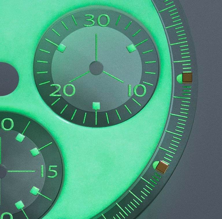 Adam Levine Daytona. *Unique in  UK* Automatic. Neon Green Luminous Dial & Bezel. New, Unworn