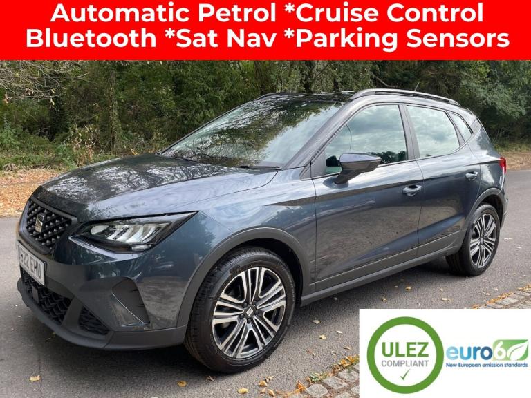 2022 SEAT Arona 1.0TSI 110 SE Technology DSG Auto SUV In Grey HATCHBACK Petrol Automatic