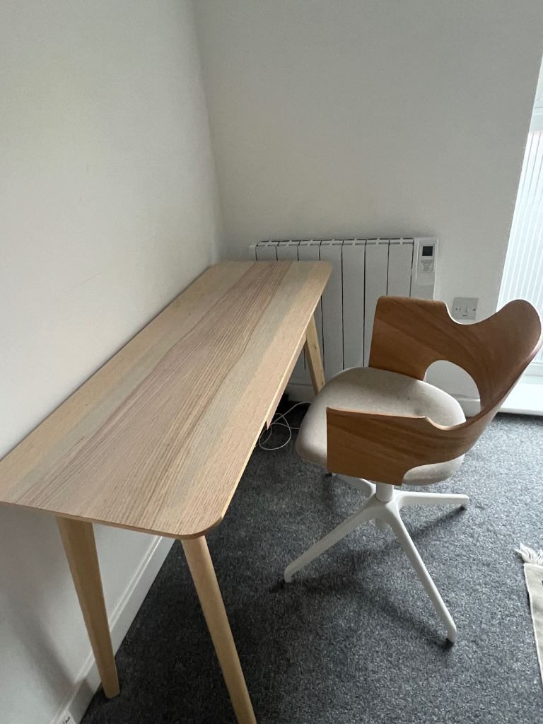 Ikea Desk and Chair 