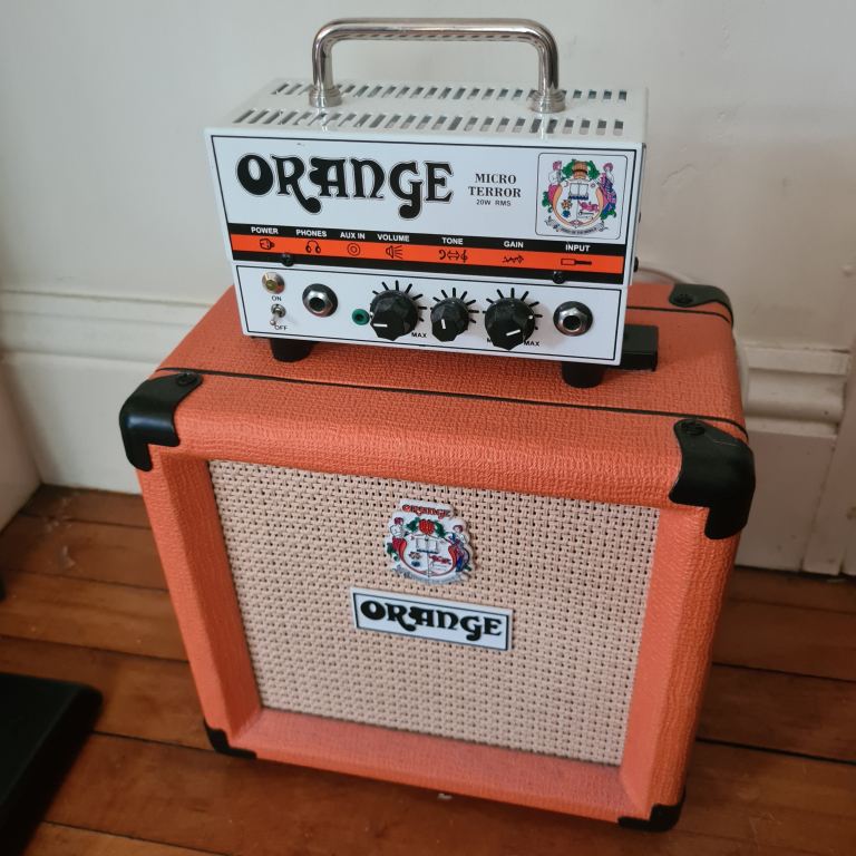 Orange Micro Terror Guitar Amp Head and Cab – Good Condition