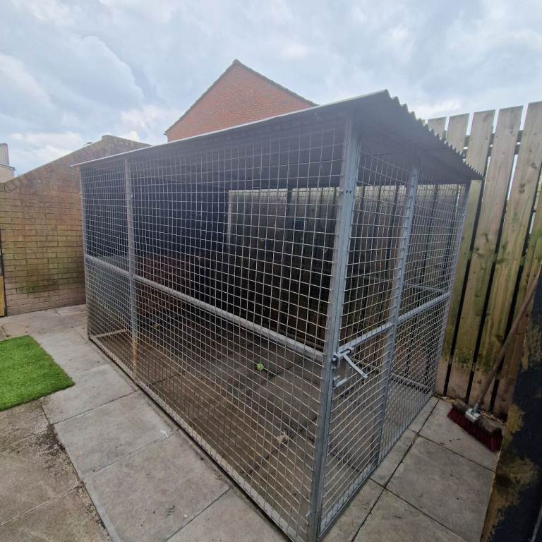 Dog run and dog box