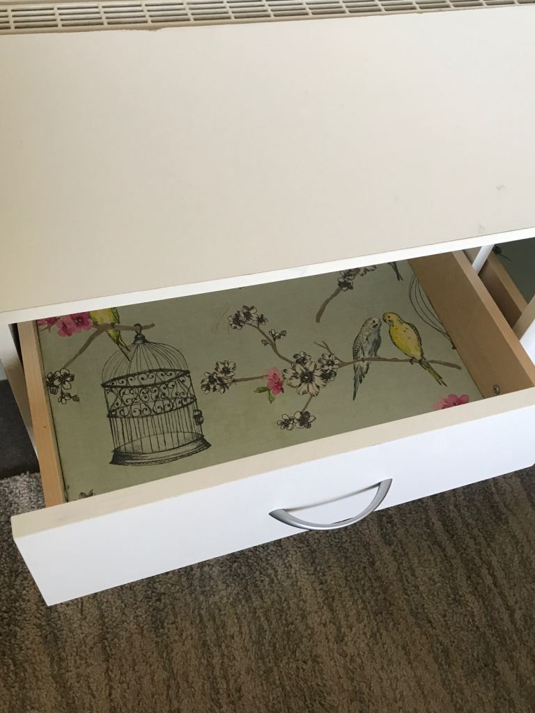 Desk 36ins 91 cm’s length x 30ins 76 cm’s high 