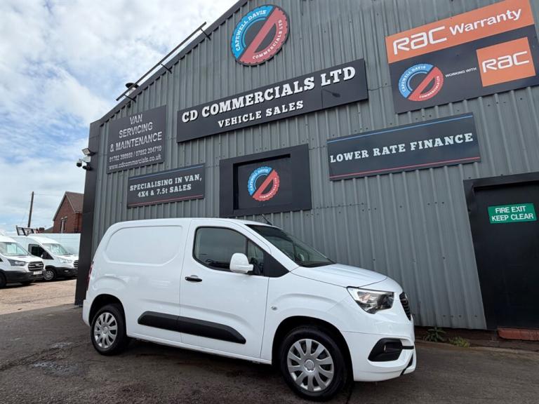 2021 Vauxhall Combo 1.5CDTI 2300 SPORTIVE L1 H1 SWB low Roof Air/Con NO VAT Panel Van Diesel Manual