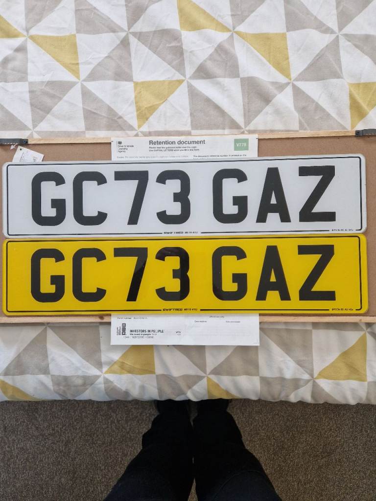 Personal Number plates