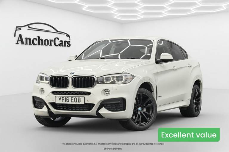 2016 BMW X6 30d 3.0 M Sport SUV 5dr Diesel Auto xDrive Euro 6 (s/s) (258 ps) Coupe Diesel Automatic