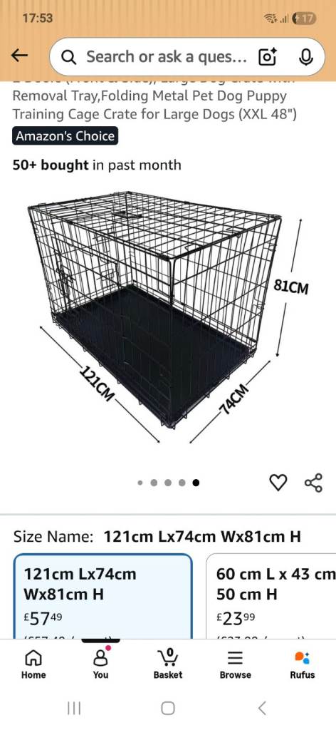 Extra Large Dog Crate
