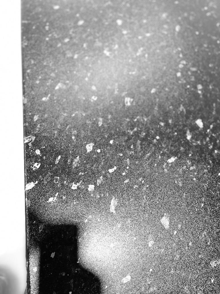 Black speckled worktops 