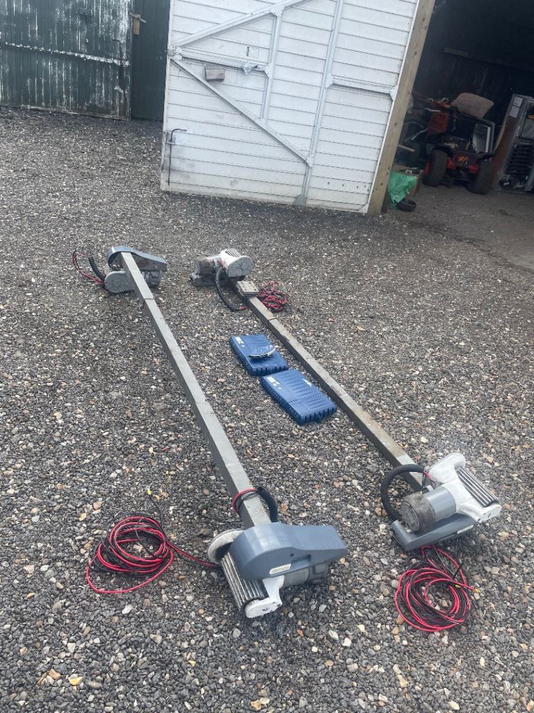 Caravan motor mover twin axle auto engage 