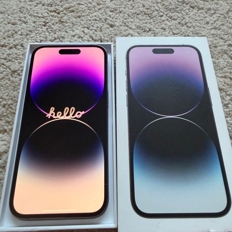 iPhone 14 Pro 256 GB Deep Purple - As New Condition!