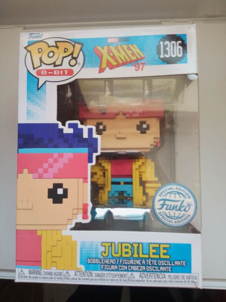 Funko pop jubilee 8-bit X-Men brand new 