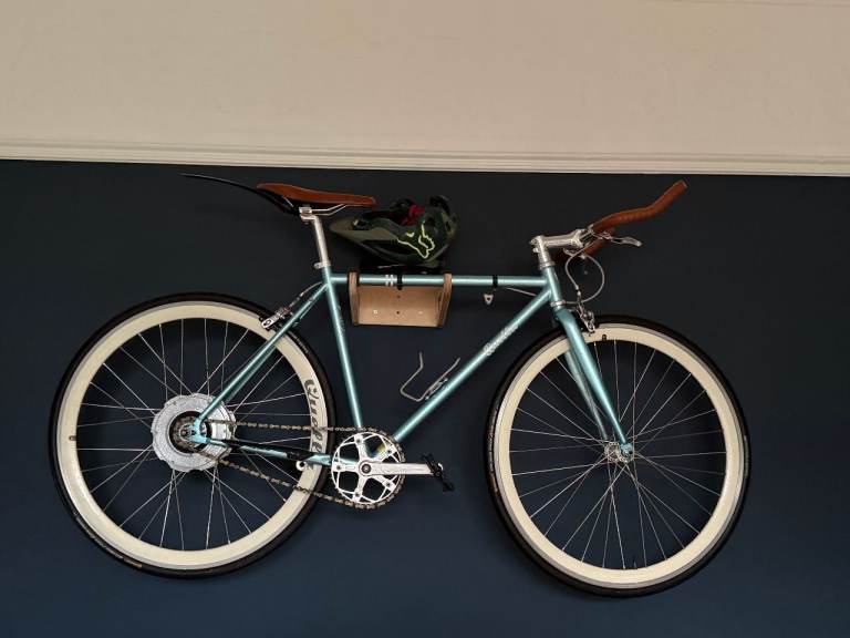 Quella Varsity Electric Cambridge City Bike - Blue - Size 51cm