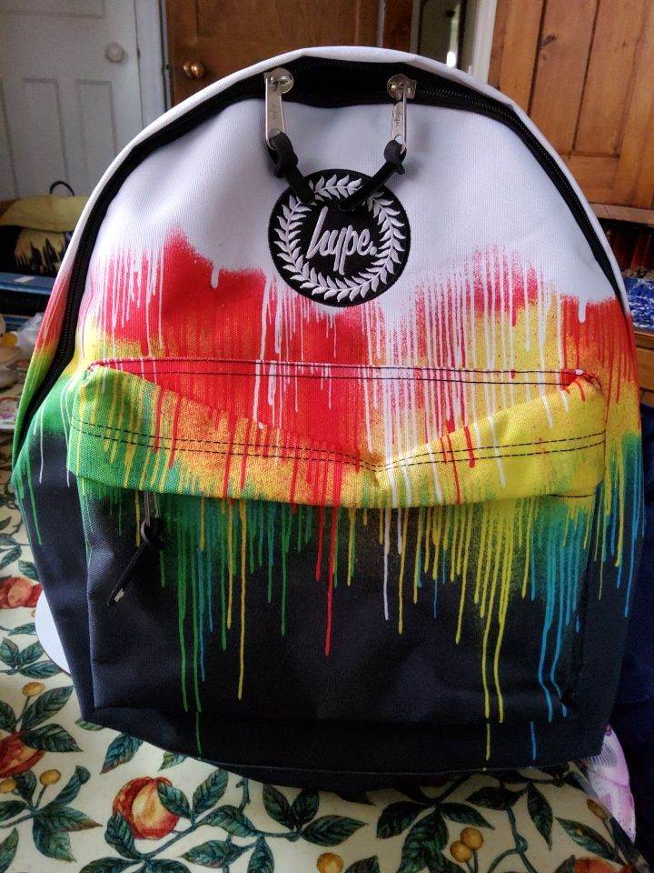 Hype Multidrips Backpack (brand new with ticket)