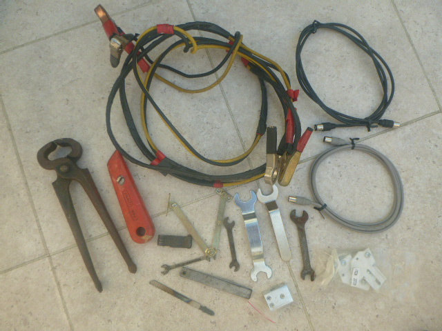 GREAT  DIY Bundle, Jump Leads,Spanners,Pliers,Picture/Curtain Hooks,Plugs,Child Safety Covers.