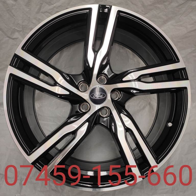4X NEW ALLOY WHEELS (20" INCH ALLOYS) BLACK FORD FOCUS MONDEO KUGA EDGE S MAX GALAXY FUSION