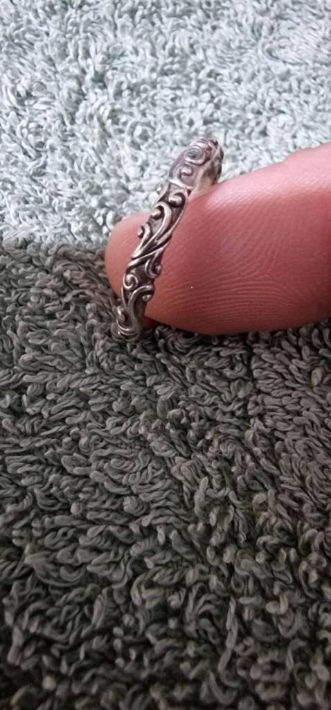 Genuine Pandora Ornate Regal Swirl Ring - Size 60 - R 1/2 - S