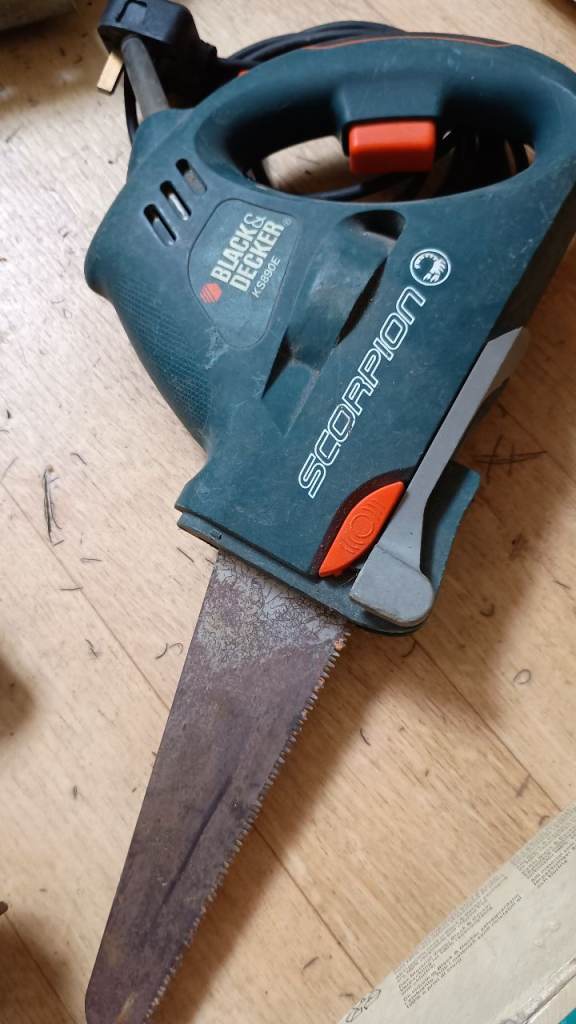 Black & Decker Scorpion Electric Saw - good Condition