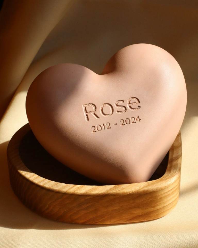 Remembrance Stone Heart 