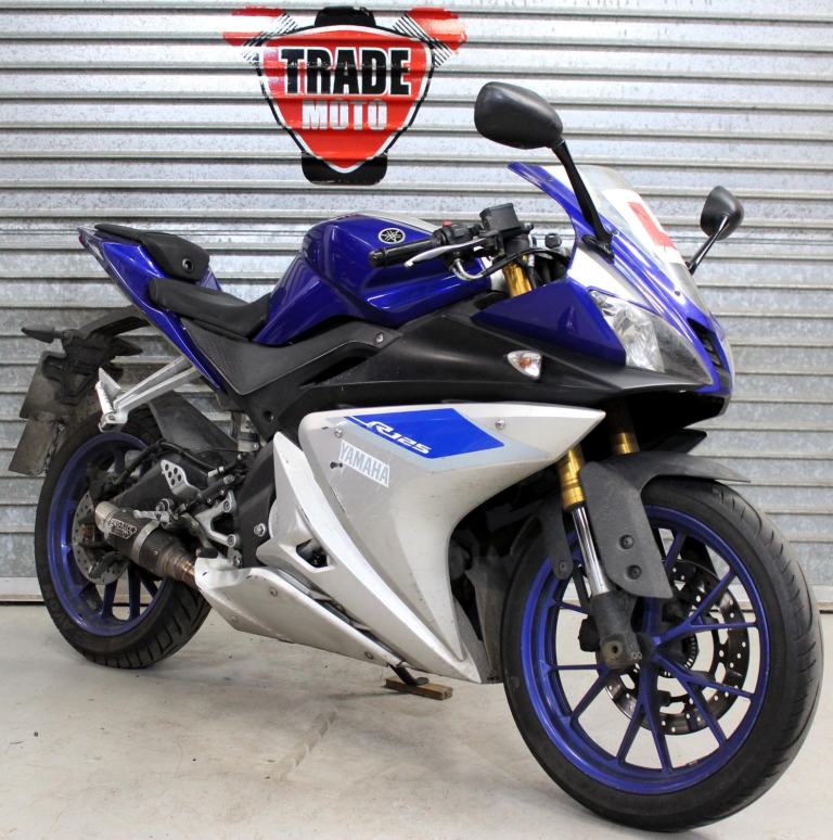 2016 65 YAMAHA YZF-R125 R 125 ABS TRADE SALE GEN 2 BLUE LEARNER LEGAL 29K NEWMOT