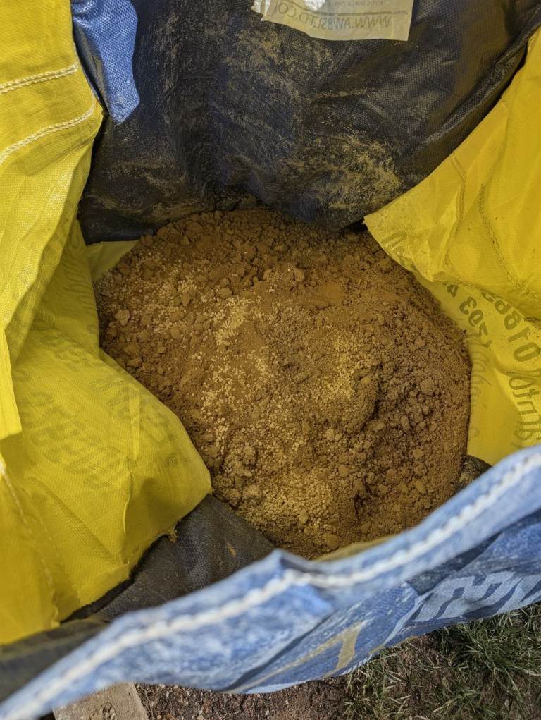 Free Ballast leftover - sand and gravel