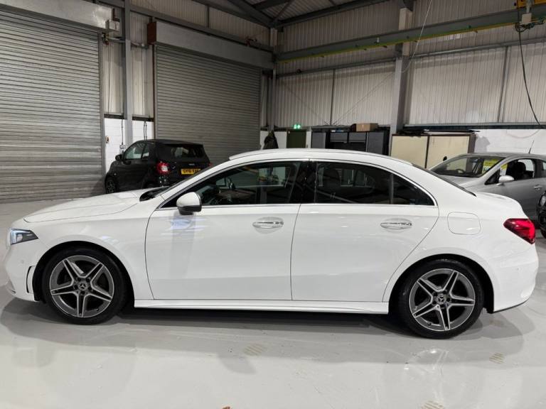 2019 Mercedes-Benz A-Class 1.5 A180d AMG Line Premium Saloon 4dr Diesel 7G-DCT Euro 6 s/s 116 ps ...