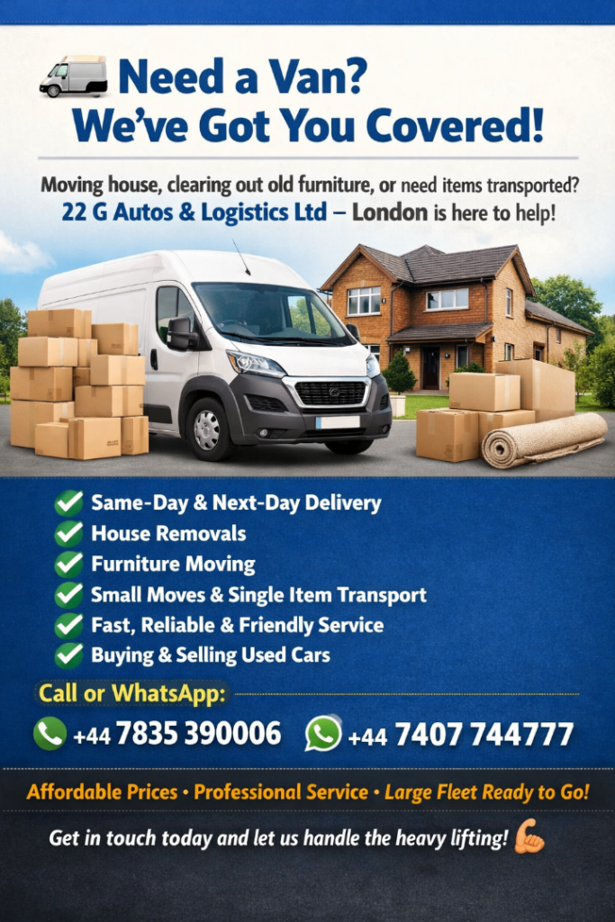 MAN AND VAN HIRE ☎️ ⏰24/7 HOUSE REMOVAL SERVICES-CHEAP🚚