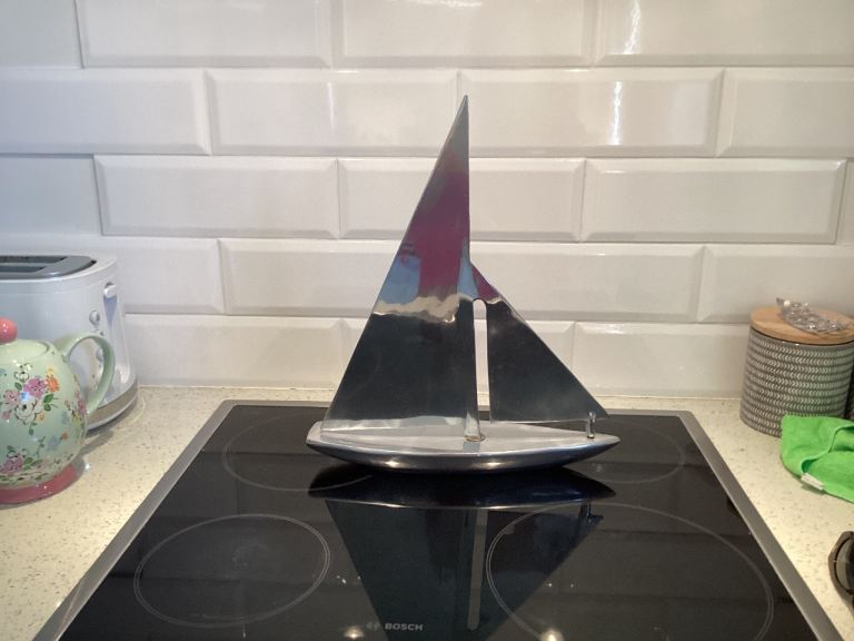 Nautical sailing boat ornament 