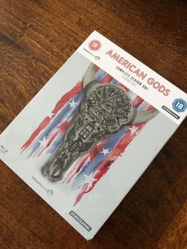 American Gods - Complete Season 1 [Blu Ray Steelbook] (New/Sealed)