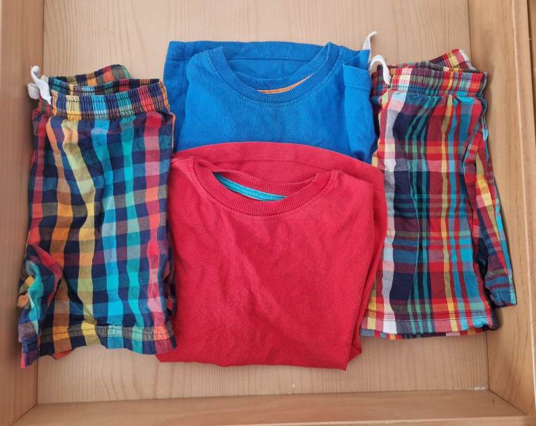 Mix and match boys Pyjamas check Next 3 years