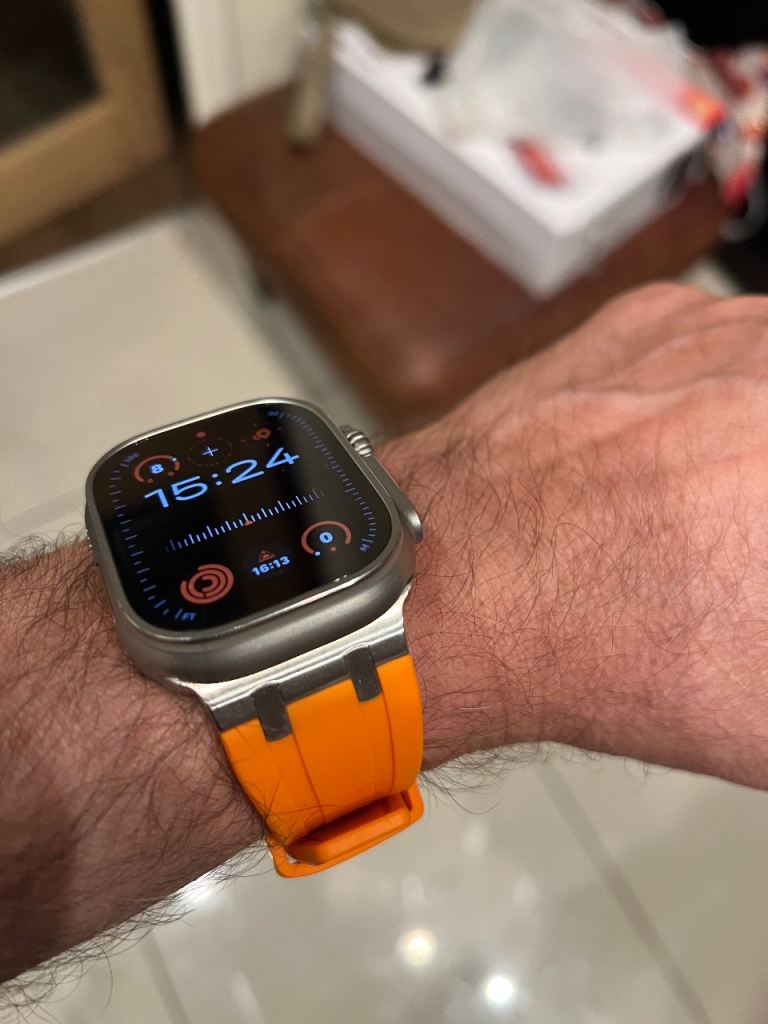 Iwatch ultra GPS first generation mint boxes with various straps 