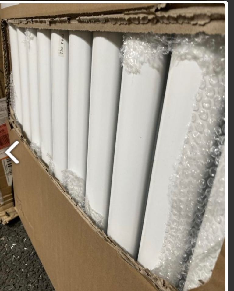 New Designer Radiator – White, 600x590mm