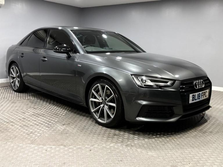 2018 Audi A4 2.0 TFSI Black Edition S Tronic quattro Euro 6 (s/s) 4dr SALOON Petrol Automatic