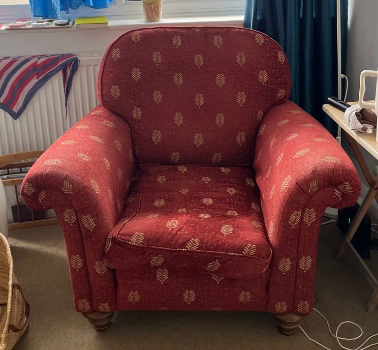 FREE Red Armchair – Good Condition