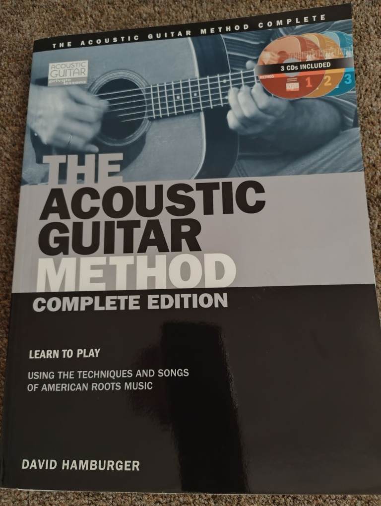 The complete Accoustic Guitar Method. Including 3 CDs. Traditional Roots Music 