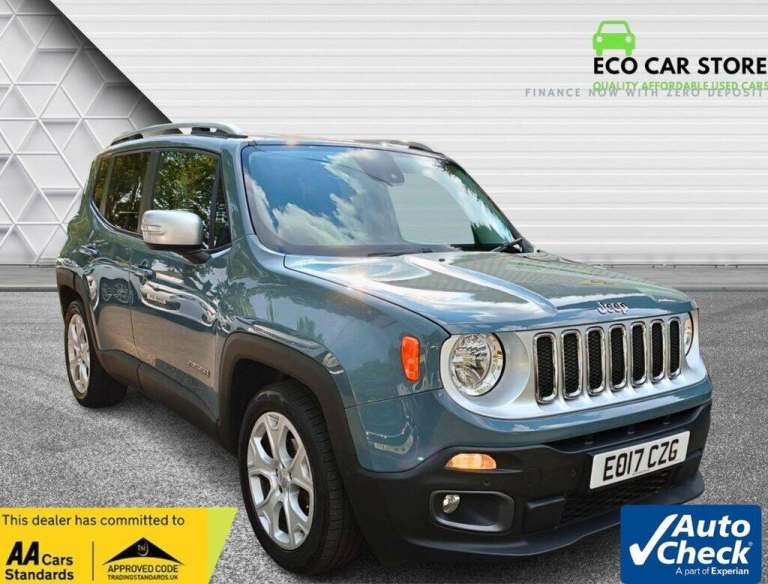 2017 Jeep Renegade 1.6 MultiJetII Limited SUV 5dr Diesel Manual Euro 6 (s/s) (120 ps) ESTATE Dies...