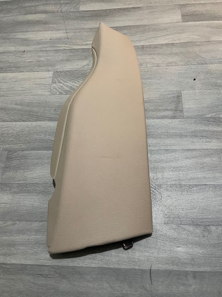 BMW 4 Series F32 Rear Seat Finisher Left Bench Side Lateral Cover Beige Leather