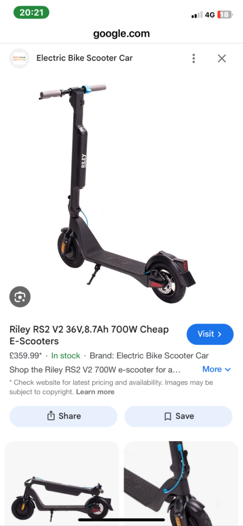 image for E scooter