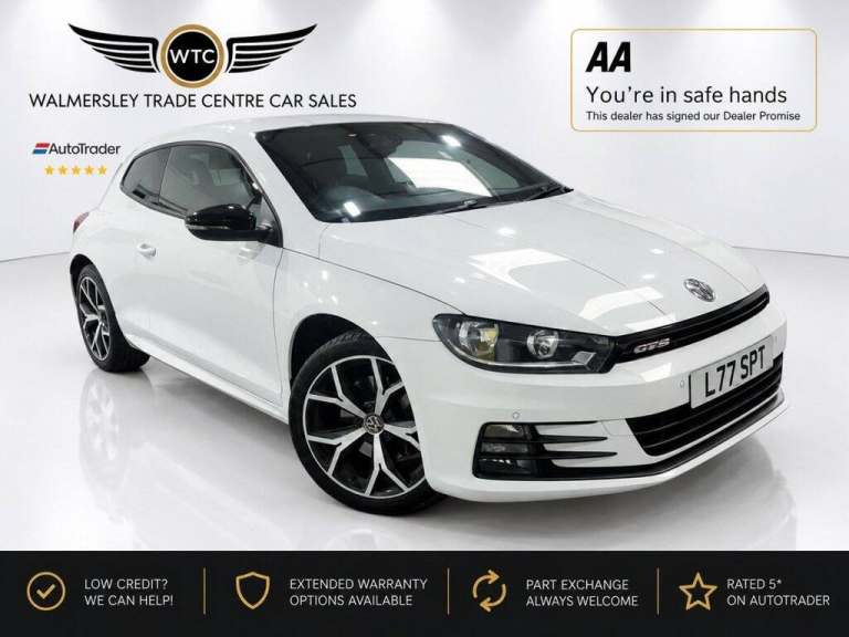 2017 Volkswagen Scirocco 2.0 TSI GTS Hatchback 3dr Petrol DSG Euro 6 (s/s) (220 ps) Hatchback Pet...
