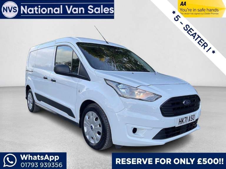 2021 Ford Transit Connect 1.5 230 EcoBlue Trend Crew Van L2 Euro 6 (s/s) 6dr PANEL VAN Diesel Manual