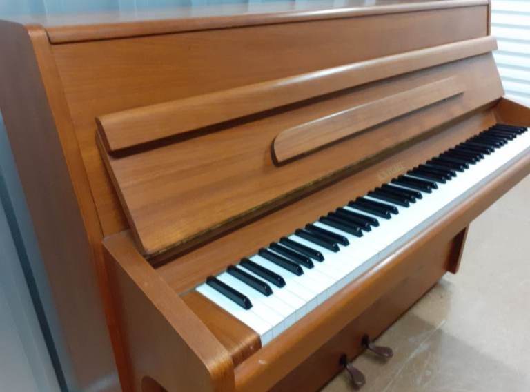 Knight K6 in Teak *guaranteed* *cheap delivery* *tuned to A440Hz* made in UK top quality piano