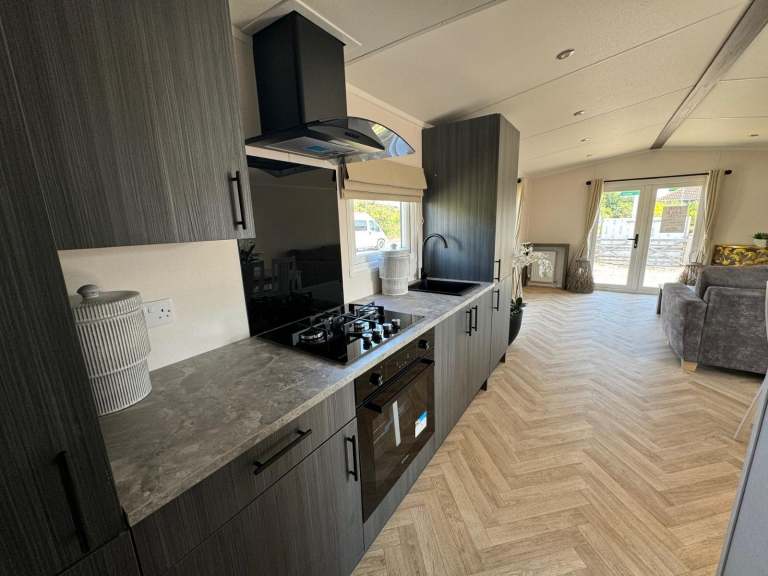 GARDEN ANNEXE STATIC CARAVAN MOBILE HOME LODGE - SHOWHOME 2025