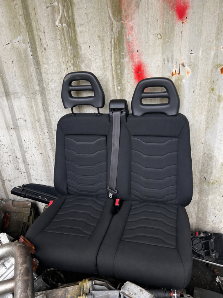 VW Crafter / Mercedes Sprinter Rear Double Crew Cab Seat With Seatbelt – Camper / Van Conversion