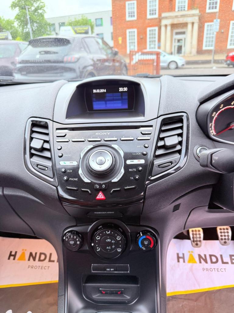 2014 Ford Fiesta 1.6T EcoBoost ST-2 Euro 5 3dr HATCHBACK Petrol Manual